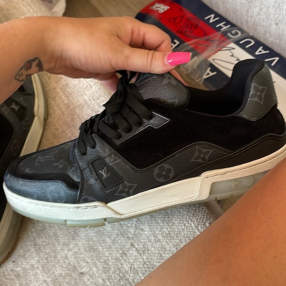 Louis Vuitton trainer sneaker men’s size 10 - Picture 5 of 6